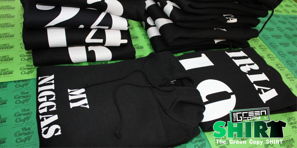 impresión de camisetas The Green Copy SHIRT para peña my niggas quijorna imprimir sudaderas Villanueva MADRID camisetas@thegreencopy.com 